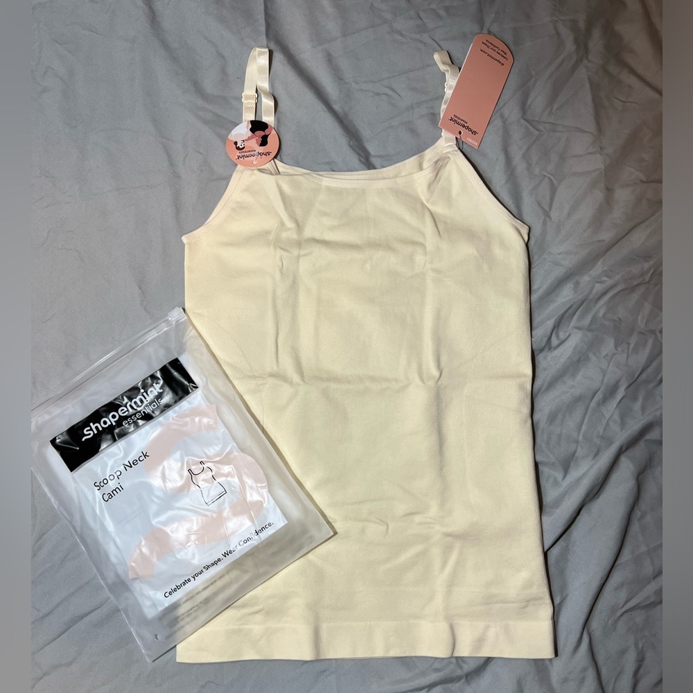 Shape-wear tank top, very light nude